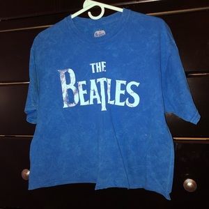 Beatles Cropped Shirt